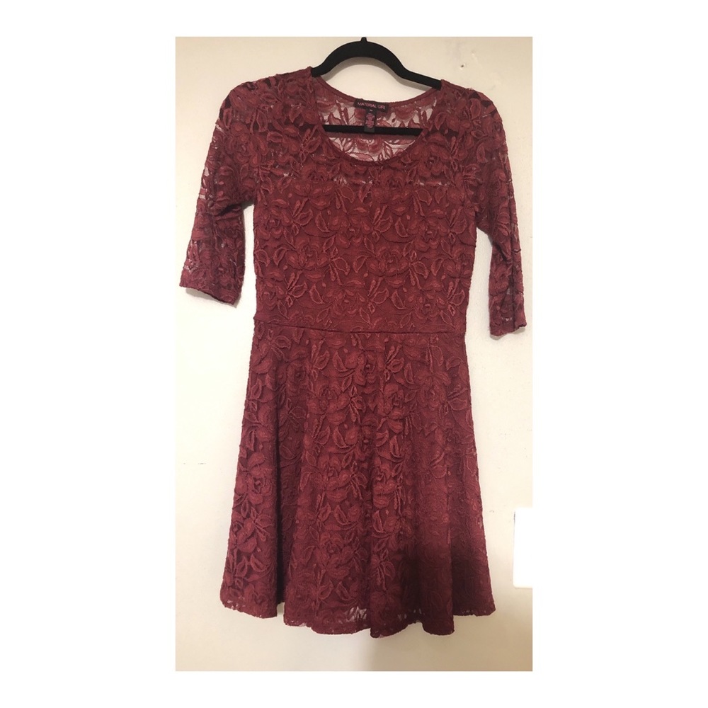 Material girl casual dress